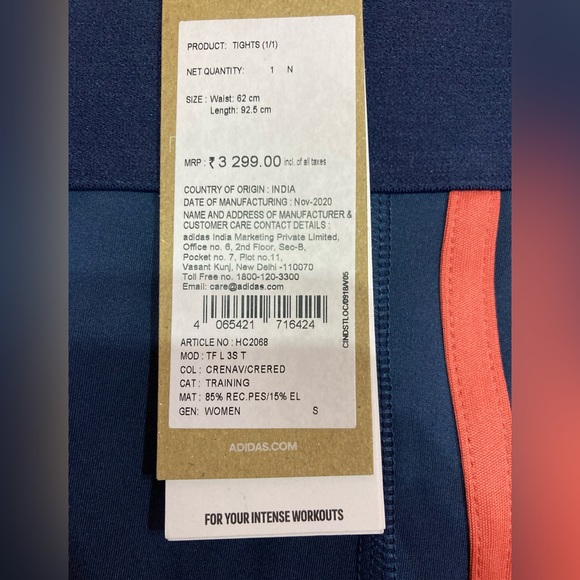 Adidas 3-STRIPES TIGHTS - Picture 4 of 9